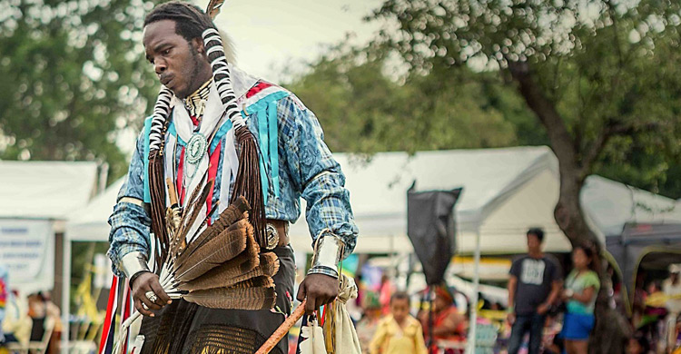 Michael Davis, Afro Native American Straight Dancer