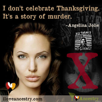 Angelina Jolie Thanksgiving